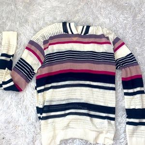 cardigan sweater with a hood